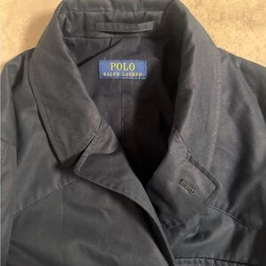 Polo by Ralph Lauren women’s Dark Blue Trench Coat